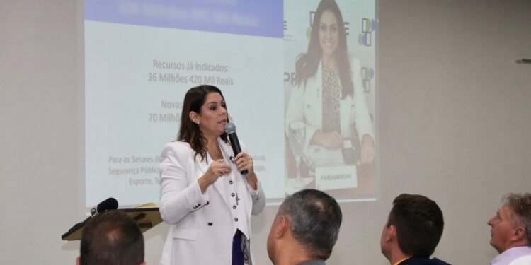 A deputada federal Simone Marquetto (MDB-SP). (Divulgação)