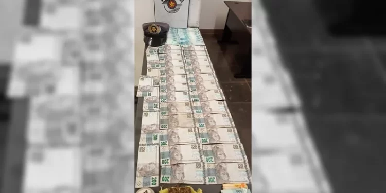 s quantias somadas totalizaram R$ 8.655,00 em notas falsas. (Divulgação)