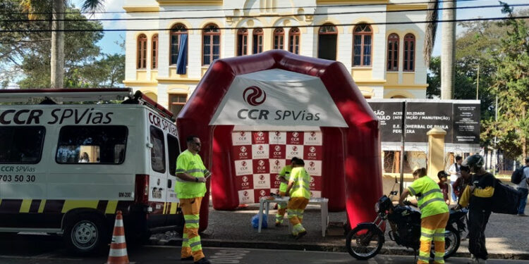 A CCR SPVias, com o apoio da Prefeitura de Itapetininga, realizará na próxima terça-feira (09/01), na praça Peixoto Gomide, área central do município. (Divulgação)