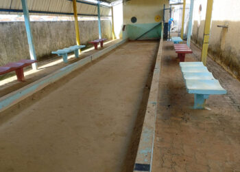 A Cancha de Bocha está localizada na rua dos Expedicionários, no Jardim Itália. (Divulgação)