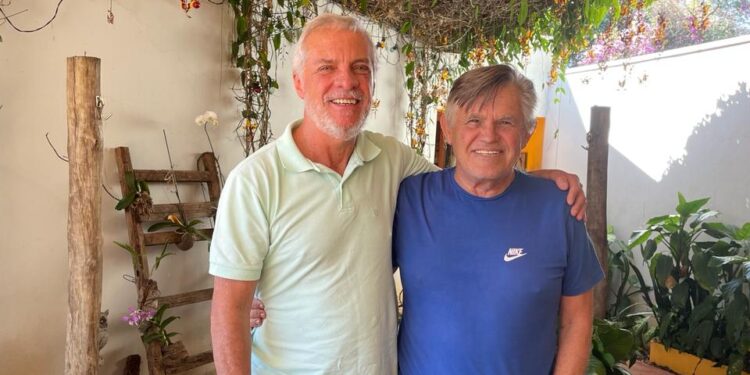 Dr. Mário Carneiro, um médico e produtor rural que gentilmente me recebeu em sua casa e tivemos uma conversa franca. (Arquivo Pessoal)