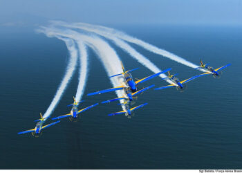 Esquadrilha da Fumaça se apresenta em Itapetininga no dia 21 de abril