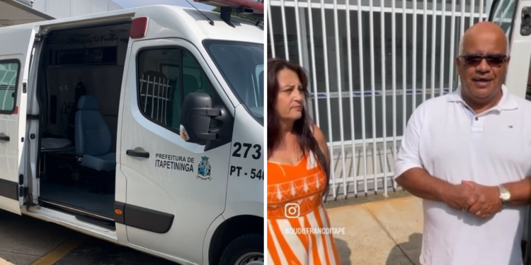 O vereador Dudu Franco e a secretária municipal de Saúde, Solange Dionízia. (Divulgação)