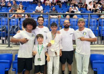 Itapetininga marcou presença com 10 atletas da modalidade de Jiu-Jitsu do Projeto “Super Ação”. (Divulgação)