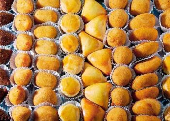 O curso de produção de salgadinhos de festa tem inscrições abertas. (Divulgação)