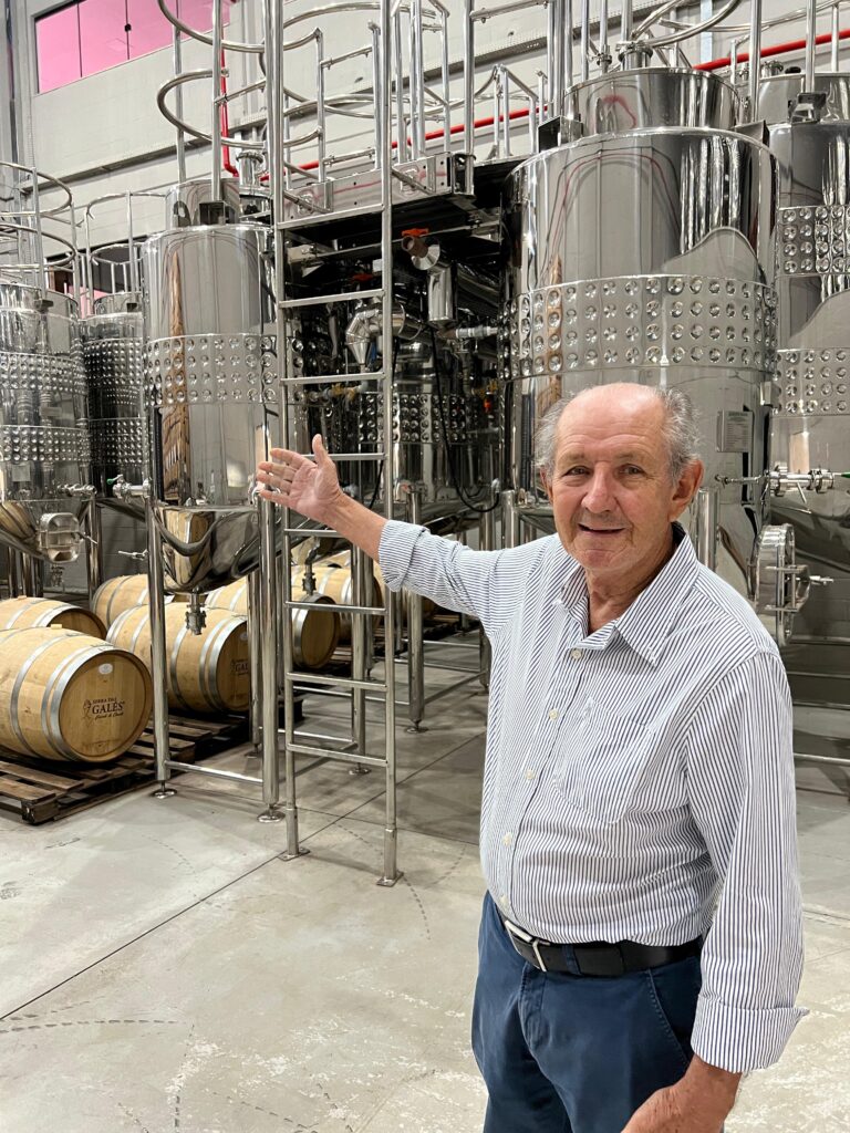 Sebastião Ferro produz 300 toneladas de uva para a produção de vinho ao ano. (Divulgação)