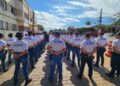 Alunos do Programa Guarda Aprendiz e Guarda Civil Municipal. (Divulgação)