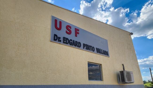 nidade de Saúde da Família – USF “Dr. Edgar Pinto Vallada”, no Distrito do Gramadinho. (Divulgação)