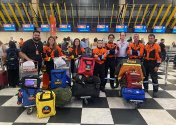 Equipe do GRAU. (Divulgação)