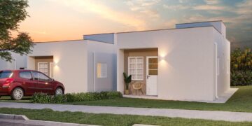 O Reserva Santa Inês contará com casas com uma arquitetura diferenciada inovando o padrão de moradias do programa Minha Casa, Minha Vida na cidade. (Divulgação)