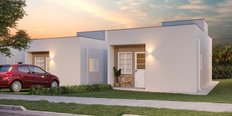 O Reserva Santa Inês contará com casas com uma arquitetura diferenciada inovando o padrão de moradias do programa Minha Casa, Minha Vida na cidade. (Divulgação)