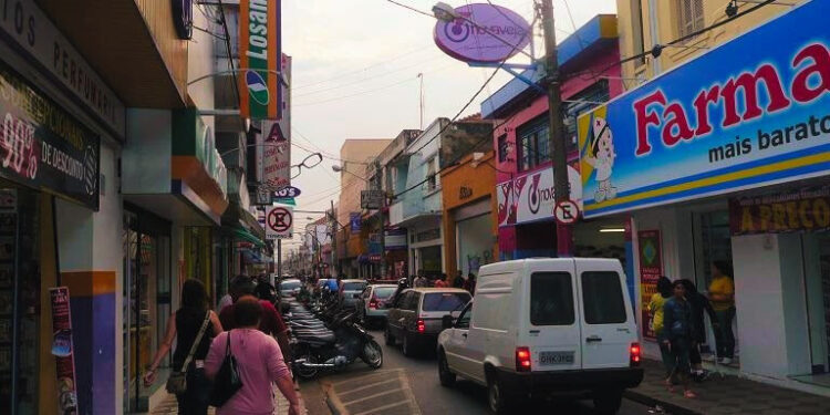 Rua da Zona Azul. (Divulgação)