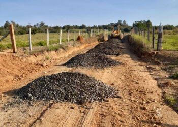 Estradas rurais passam por melhorias em Itapetininga. (Divulgação/Prefeitura de Itapetininga)