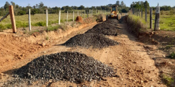 Estradas rurais passam por melhorias em Itapetininga. (Divulgação/Prefeitura de Itapetininga)