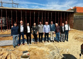 A deputada federal Simone Marquetto (MDB-SP) visitou as obras do novo pronto atendimento da Santa Casa de Tietê. (Divulgação)