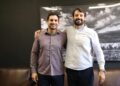 O ex-vereador de Capão Bonito, Matheus Francatto e o Secretário de Estado da Agricultura do Estado de São Paulo, Guilherme Piai. (Divulgação)