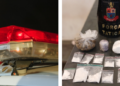 Na residência da mulher, foram localizadas mais cocaína, maconha, balança de precisão, celular e embalagens plásticas. (Divulgação)