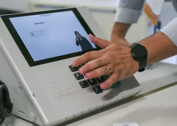 Urna eletrônica. (Agência Brasil)