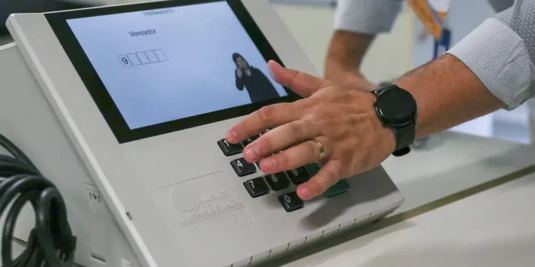 Urna eletrônica. (Agência Brasil)