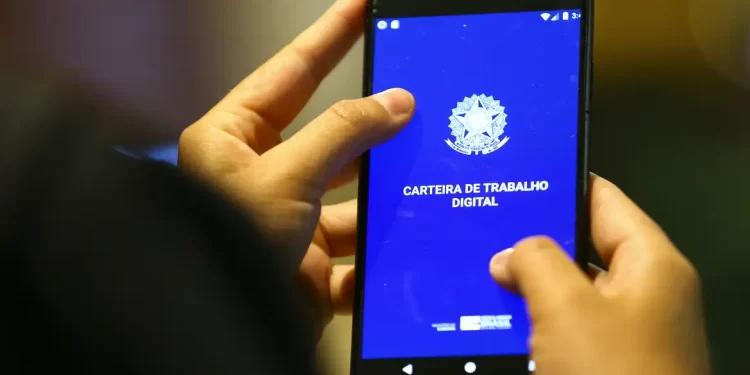 Carteira de Trabalho Digital. (Agência Brasil)