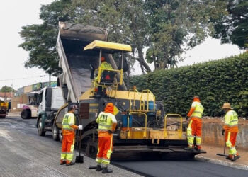 A Avenida Padre Antônio Brunetti, uma das principais vias da cidade. (Divulgação)