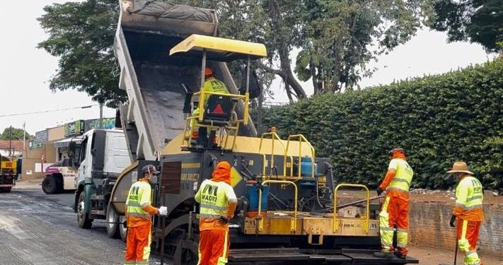 A Avenida Padre Antônio Brunetti, uma das principais vias da cidade. (Divulgação)
