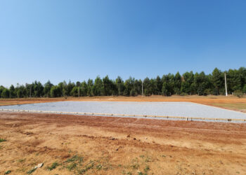 A mais nova área de lazer do bairro está sendo instalada à rua Olívia Gonçalves Piloto. (Divulgação)