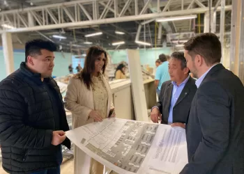 A deputada federal Simone Marquetto (MDB-SP) em Itapetininga. (Divulgação)