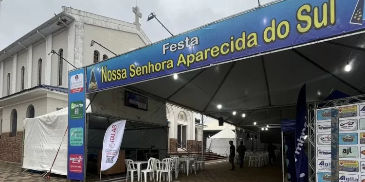 O Santuário Nossa Senhora Aparecida do Sul, na Vila Aparecida, tem programação especial. (Divulgação)