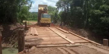 A ligação garantiu o deslocamento das famílias aos serviços essenciais, além garantir a saída dos produtos agrícolas e a chegada de insumos e técnicos. (Divulgação)