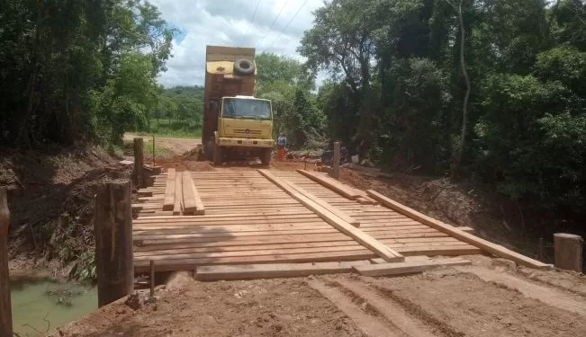 A ligação garantiu o deslocamento das famílias aos serviços essenciais, além garantir a saída dos produtos agrícolas e a chegada de insumos e técnicos. (Divulgação)