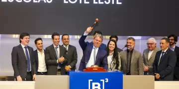 Maratona de Leilões: Sessão Pública de Leilão da Parceria Público-Privada Novas Escolas - Lote Leste. Foto: Marcelo S. Camargo/Governo do Estado de SP