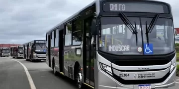 Os novos ônibus também são equipados com câmeras de monitoramento para garantir a proteção dos passageiros e colaboradores. (Divulgação/Prefeitura de Itapetininga)
