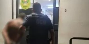 A prisão ocorreu após a GCM ser acionada para atender a uma ocorrência na Rua Dante Orsi, na Vila Rio Branco. (Divulgação/GCM)