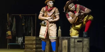 O espetáculo traz a incrível história do “ator” que entrou para o bando de Lampião após enganar toda uma cidade. (Luiz Alves)