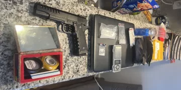 Esta foi uma das maiores operações do país contra uma máfia envolvida na produção de metanfetamina. (Divulgação/Secretaria da Segurança Pública)