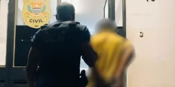 O indivíduo foi preso e conduzido ao Plantão Policial, onde permanece à disposição da Justiça para as providências legais cabíveis. (Divulgação)