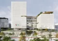 O projeto prevê a construção de dois blocos por edifício; serão construídos cinco edifícios. Foto: Divulgação/Governo de SP