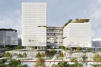 O projeto prevê a construção de dois blocos por edifício; serão construídos cinco edifícios. Foto: Divulgação/Governo de SP