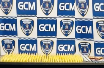 Ao todo, durante a abordagem, foram apreendidas 851 porções de drogas. (Divulgação)