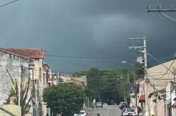 Tempo fechado em Itapetininga. (Jornal Cidade Itapetininga)