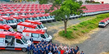 Presidente da República, Luiz Inácio Lula da Silva, durante cerimônia de Entrega de 789 Novas Ambulâncias do SAMU. Alto da Boa Vista - Sorocaba - SP. Foto: Ricardo Stuckert / PR