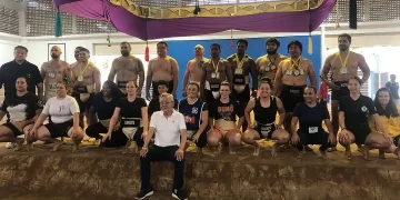 Equipe de Sumô de Itapetininga. (Dviulgação)