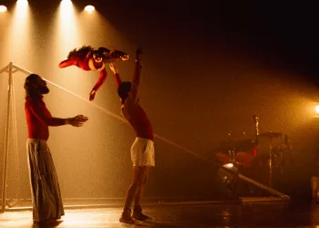 Espetáculo FJALLA: Segunda Parte, O Vulcão. (Dviulgação)