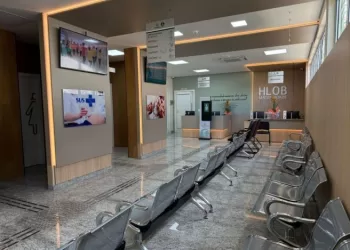 A nova maternidade do Hospital Doutor Léo Orsi Bernardes. (Dviulgação)