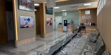 A nova maternidade do Hospital Doutor Léo Orsi Bernardes. (Dviulgação)