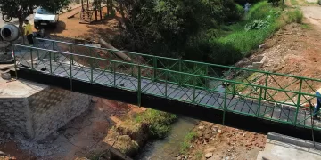 Com uma extensão de 13 metros, a ligação é estratégica para a passagem de pedestres. (Divulgação)