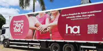 A Carreta do Hospital de Amor, de Barretos, estará na cidade no dia 15 de maio. (Dviulgação)