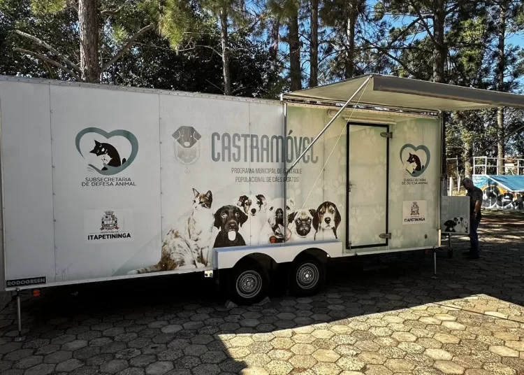 O programa tem como objetivo controlar a população de animais e promover a saúde pública, levando o atendimento até os bairros da cidade. (Divulgação)