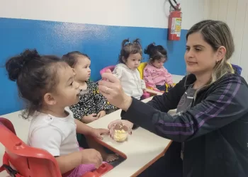 Merenda escolar. (Prefeitura de Itapetininga)